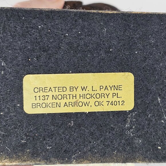 Uncle Sam Eagle Patriotic Wood Carving By W.L. Bill Payne Oklahoma Folk Art - Picture 6 of 9